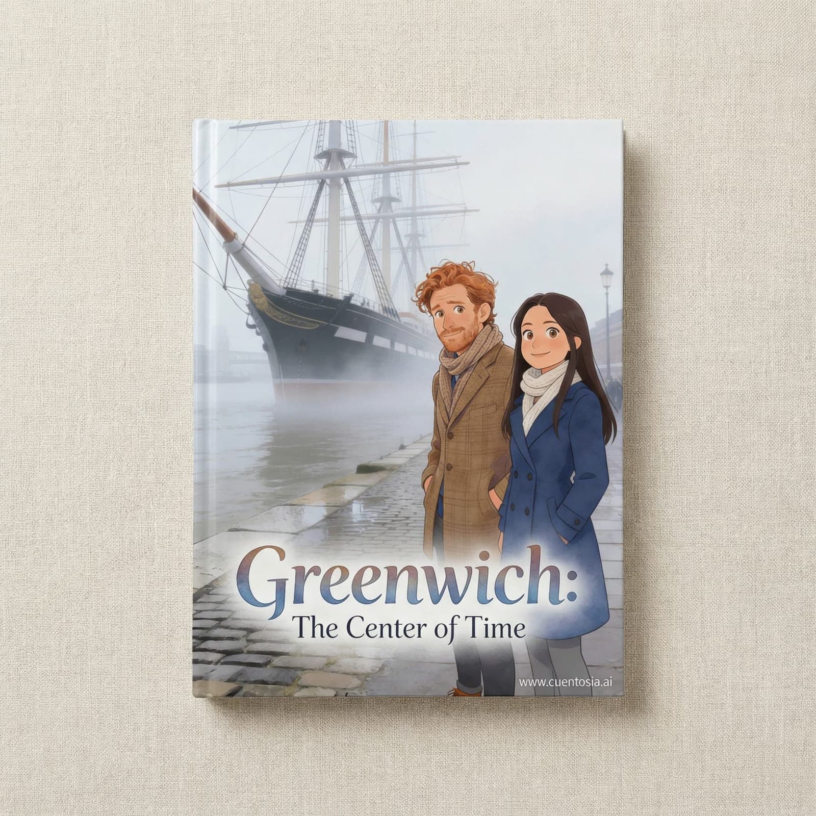 Cover of a personalized storybook