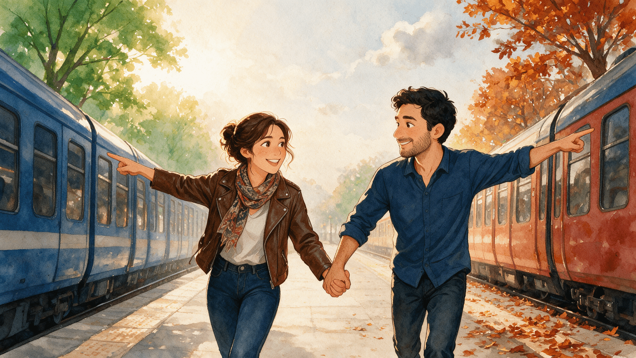 Scene illustration 3: The Two True Stories of Elena and Amir