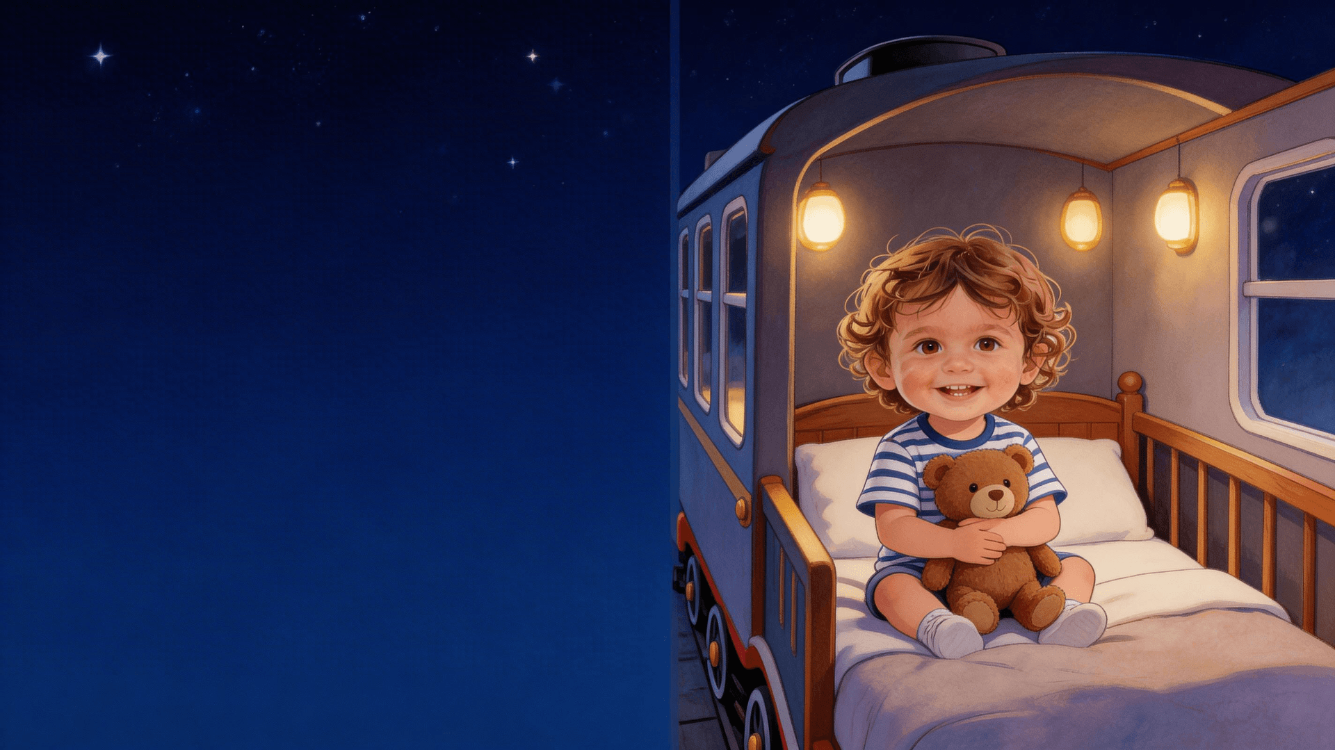 Ilustración de la escena 5: El tren de las sábanas