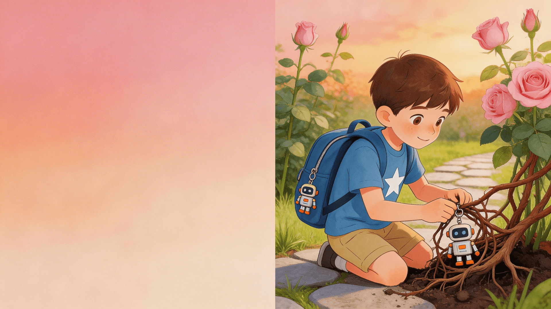 Ilustración de la escena 5: El jardín de los gracias