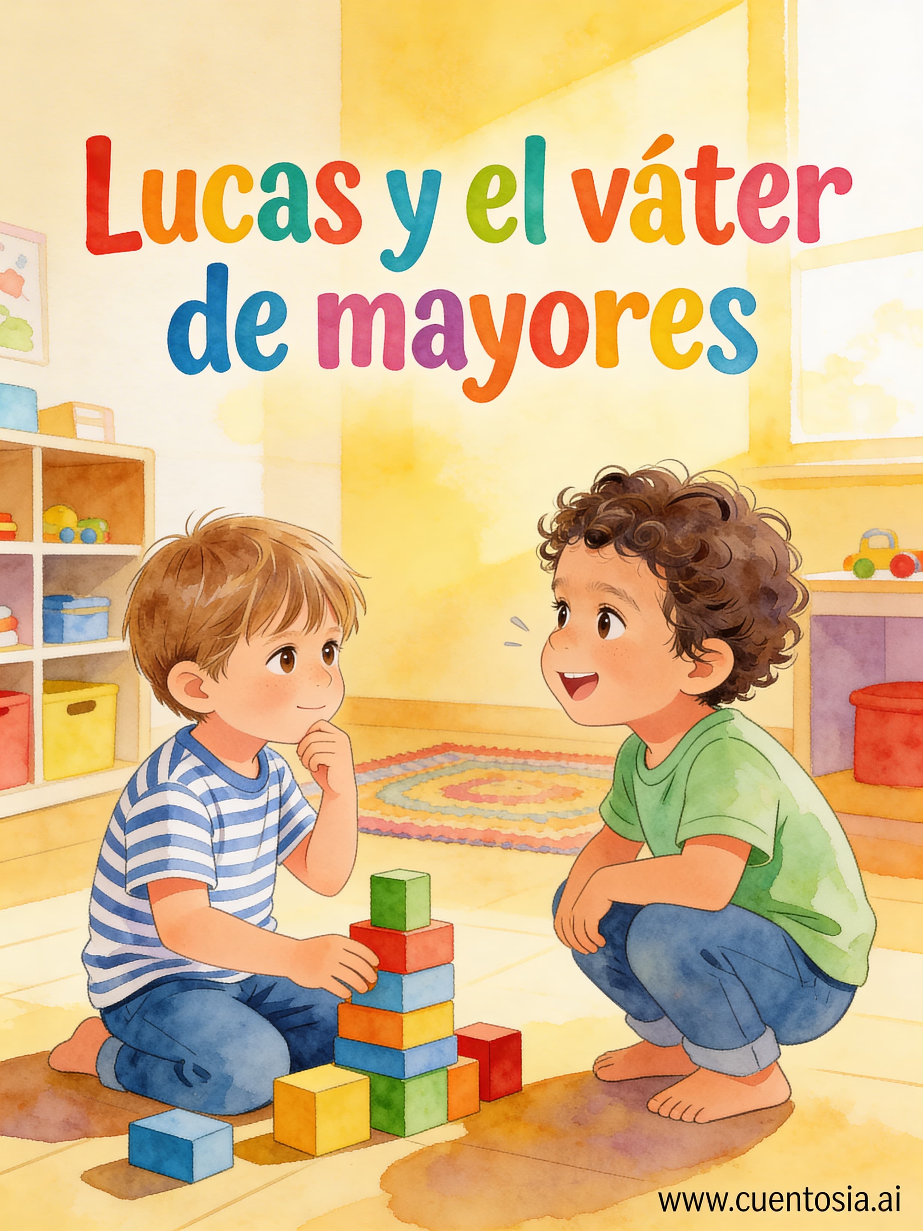 Lucas y el váter de mayores