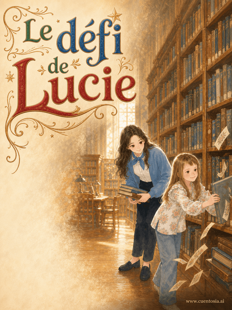 Couverture: Le défi de Lucie