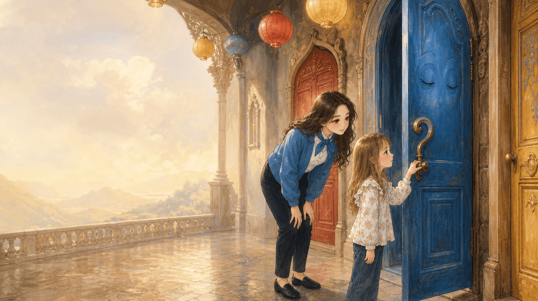 Illustration de la scène 6: Le défi de Lucie
