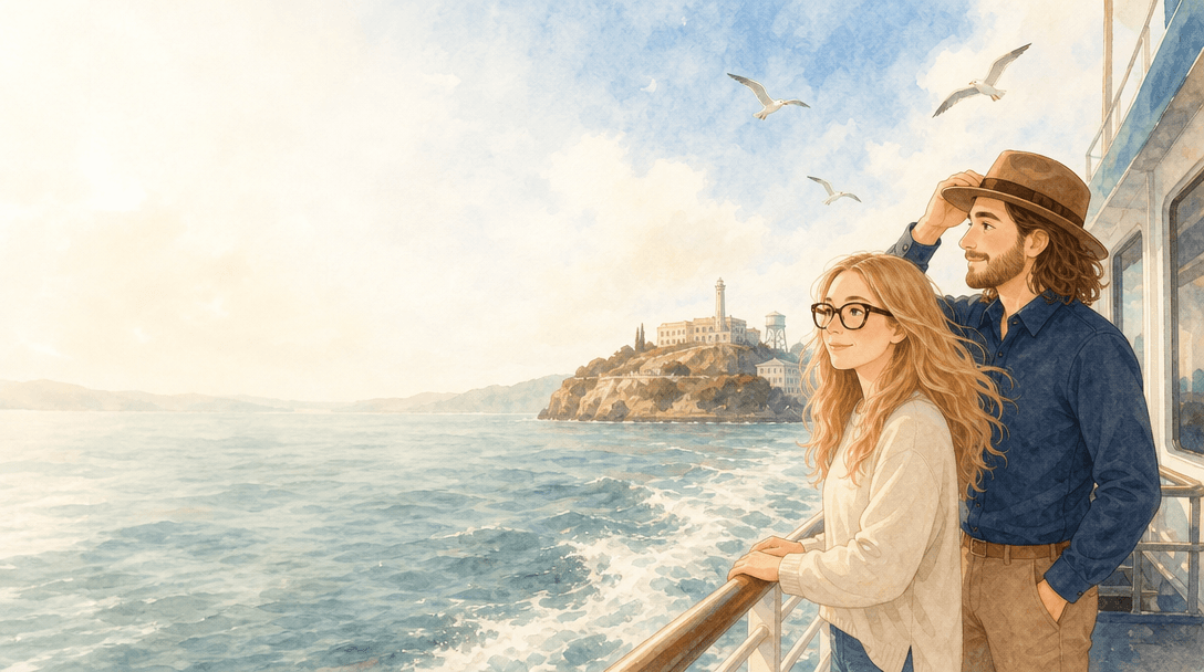 Illustration de la scène 7: Rencontre à San Francisco