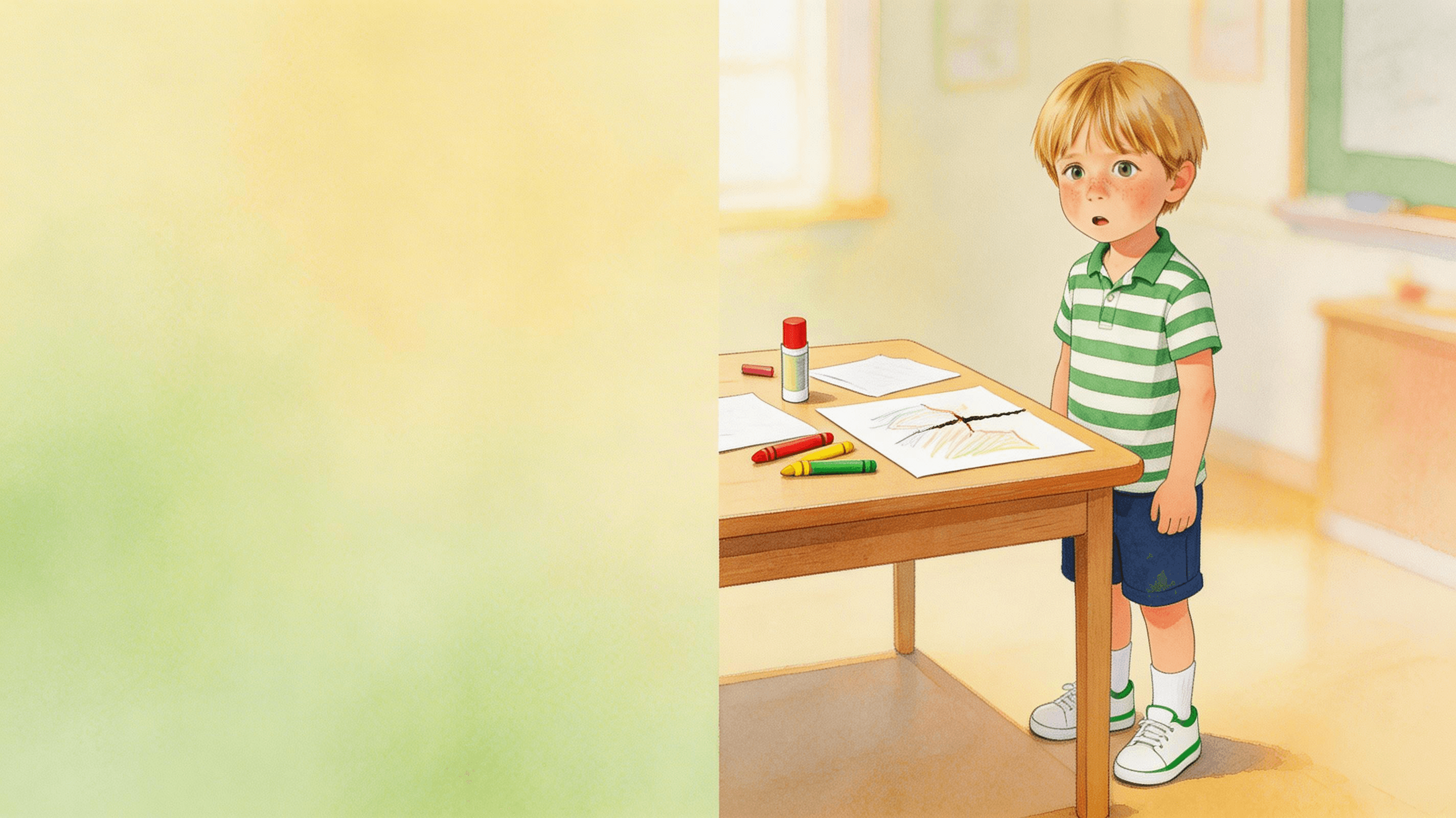 Ilustración de la escena 1: Hugo y las palabras que curaban