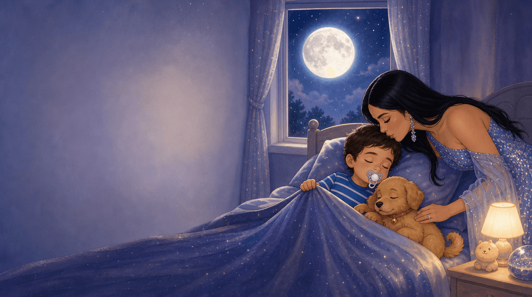 Ilustración de la escena 9: Santiago y la Luna