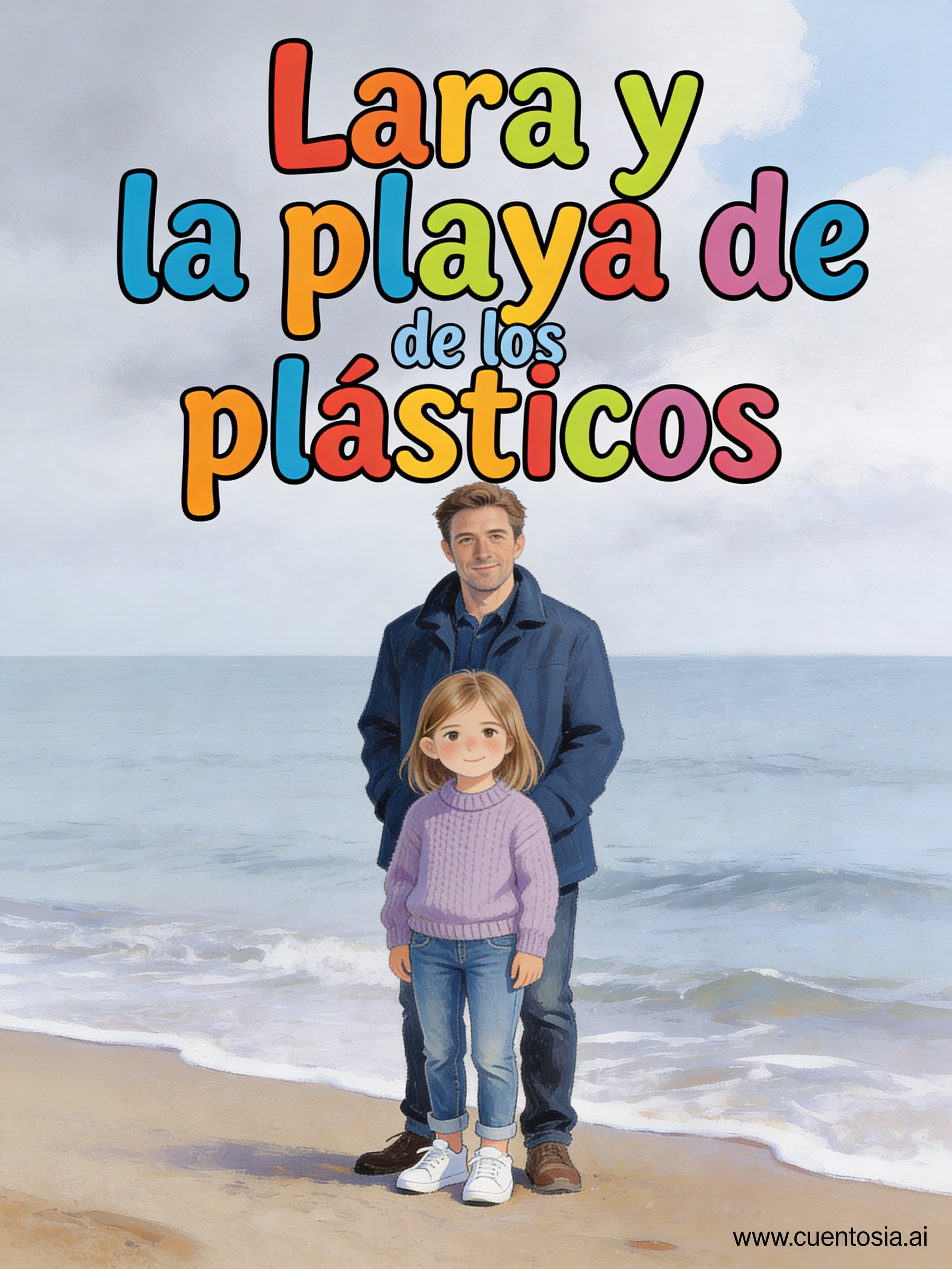 Portada: Lara y la playa de los plásticos