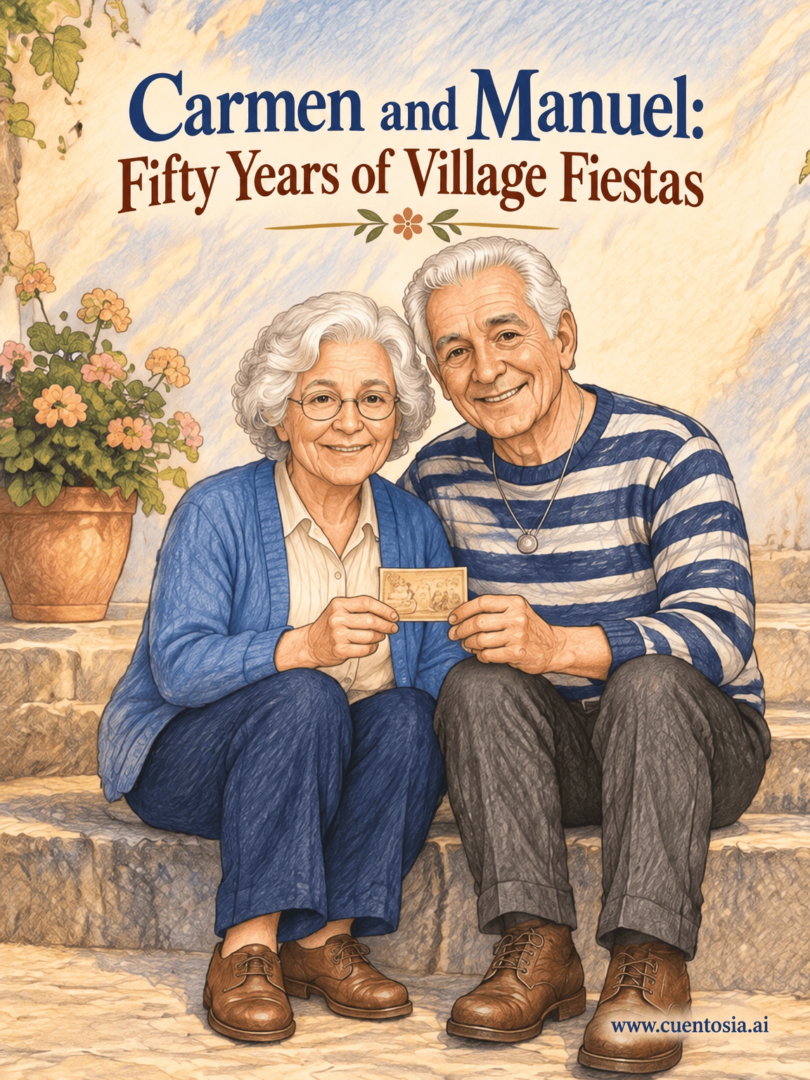 Front cover: Carmen and Manuel: Fifty Years of Village Fiestas