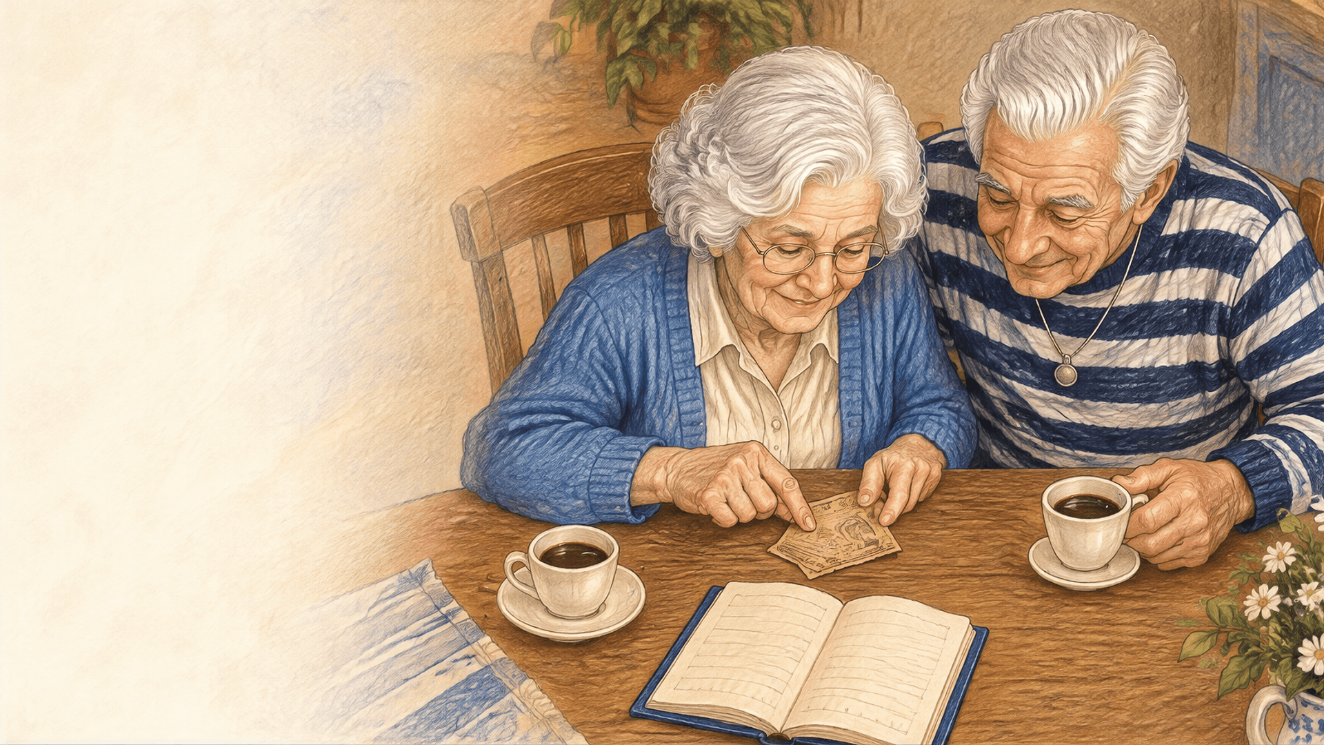 Scene illustration 5: Carmen and Manuel: Fifty Years of Village Fiestas