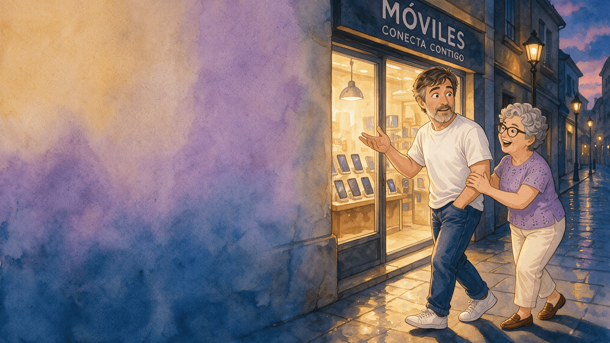 Ilustración de la escena 1: La reserva sigue en pie
