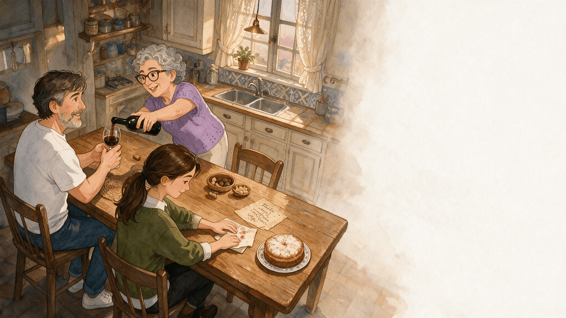 Ilustración de la escena 6: La reserva sigue en pie