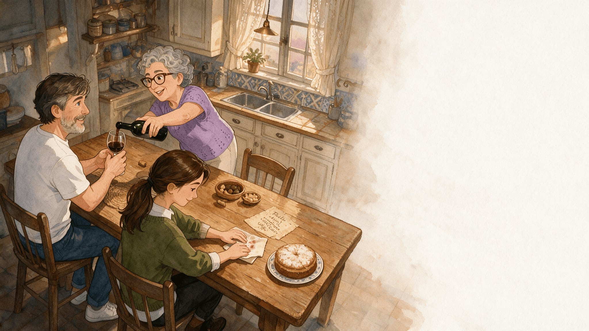 Ilustración de la escena 6: La reserva sigue en pie