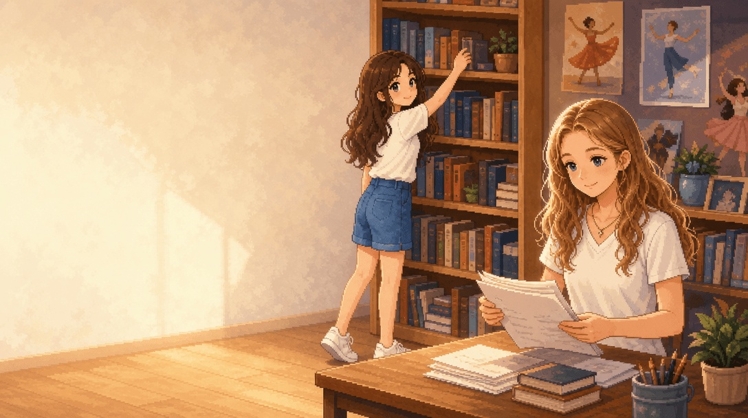 Illustration de la scène 4: Emma découvre Zafra