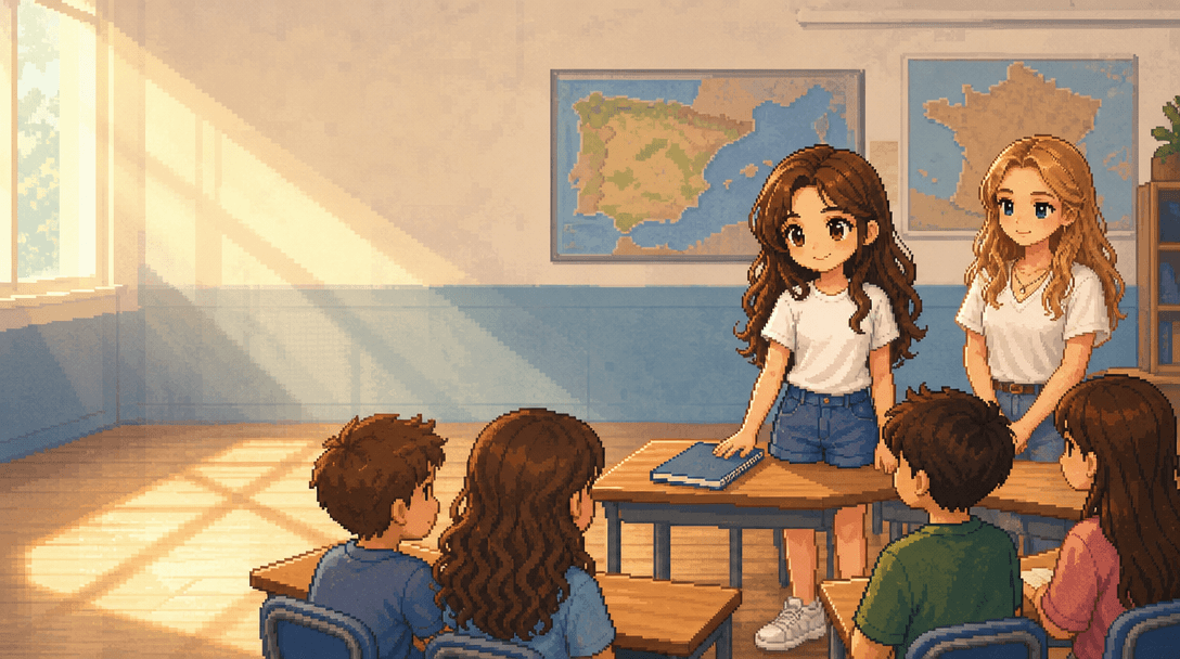 Illustration de la scène 8: Emma découvre Zafra