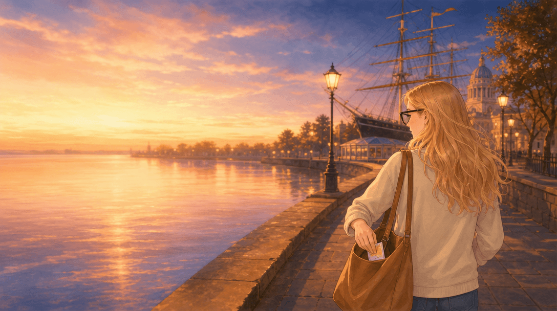 Illustration de la scène 10: Marie découvre le Cutty Sark