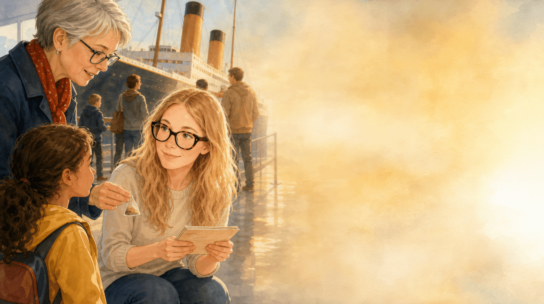 Illustration de la scène 9: Marie découvre le Cutty Sark