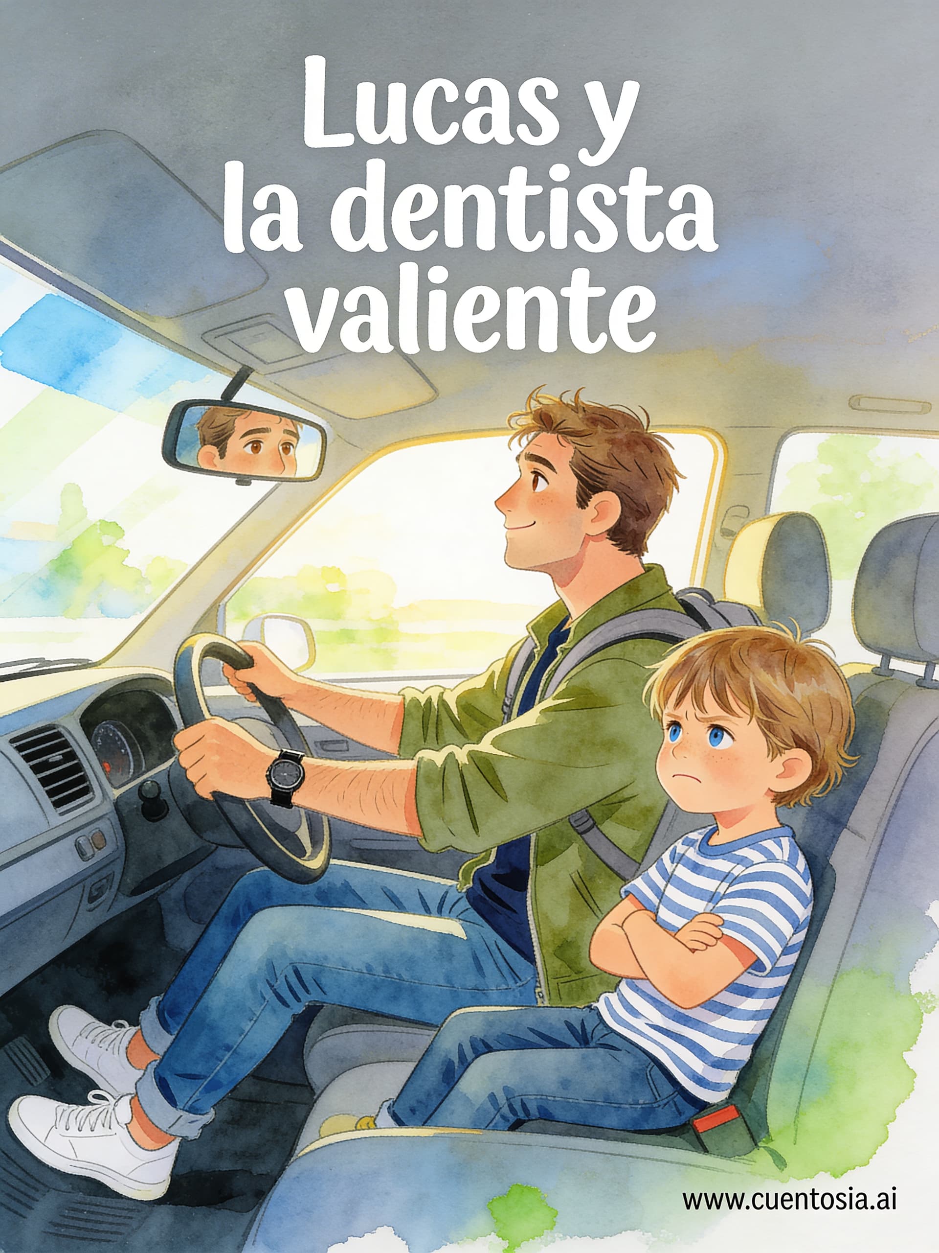 Portada: Lucas y la dentista valiente