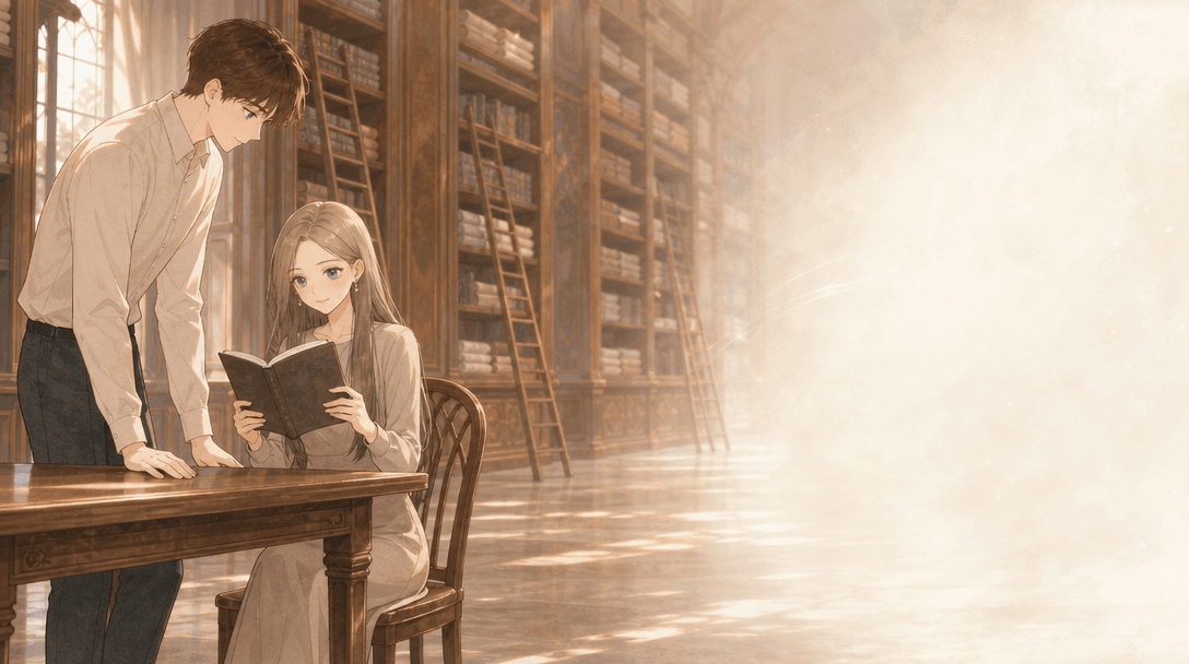 Ilustración de la escena 6: La princesa bromista y el príncipe encantador
