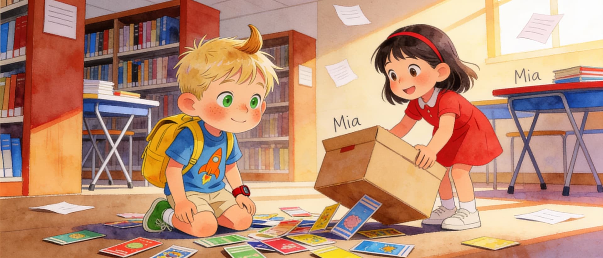 Scene illustration 13: Oliver and the Small Things Only He Notices