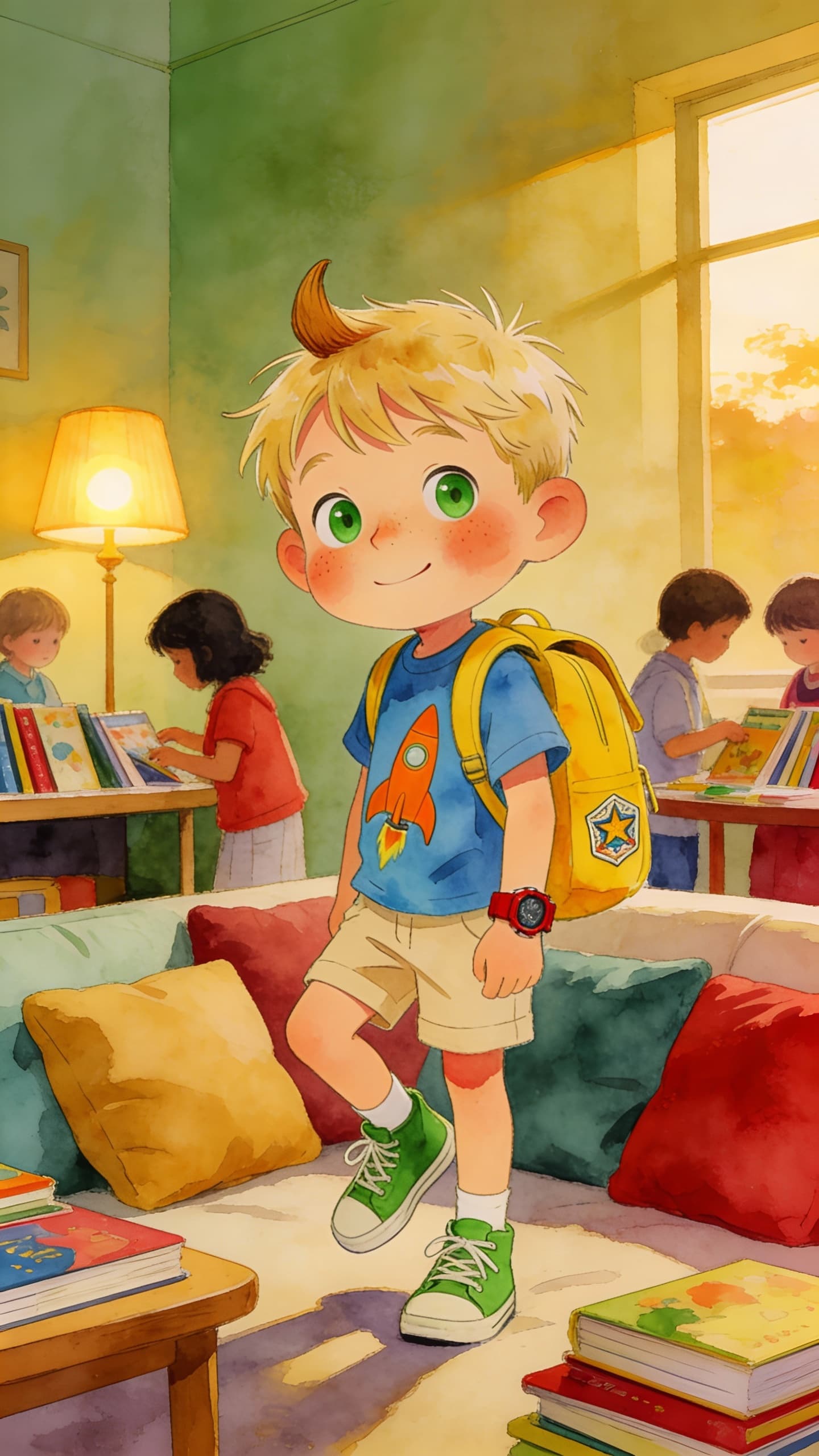 Scene illustration 15: Oliver and the Small Things Only He Notices