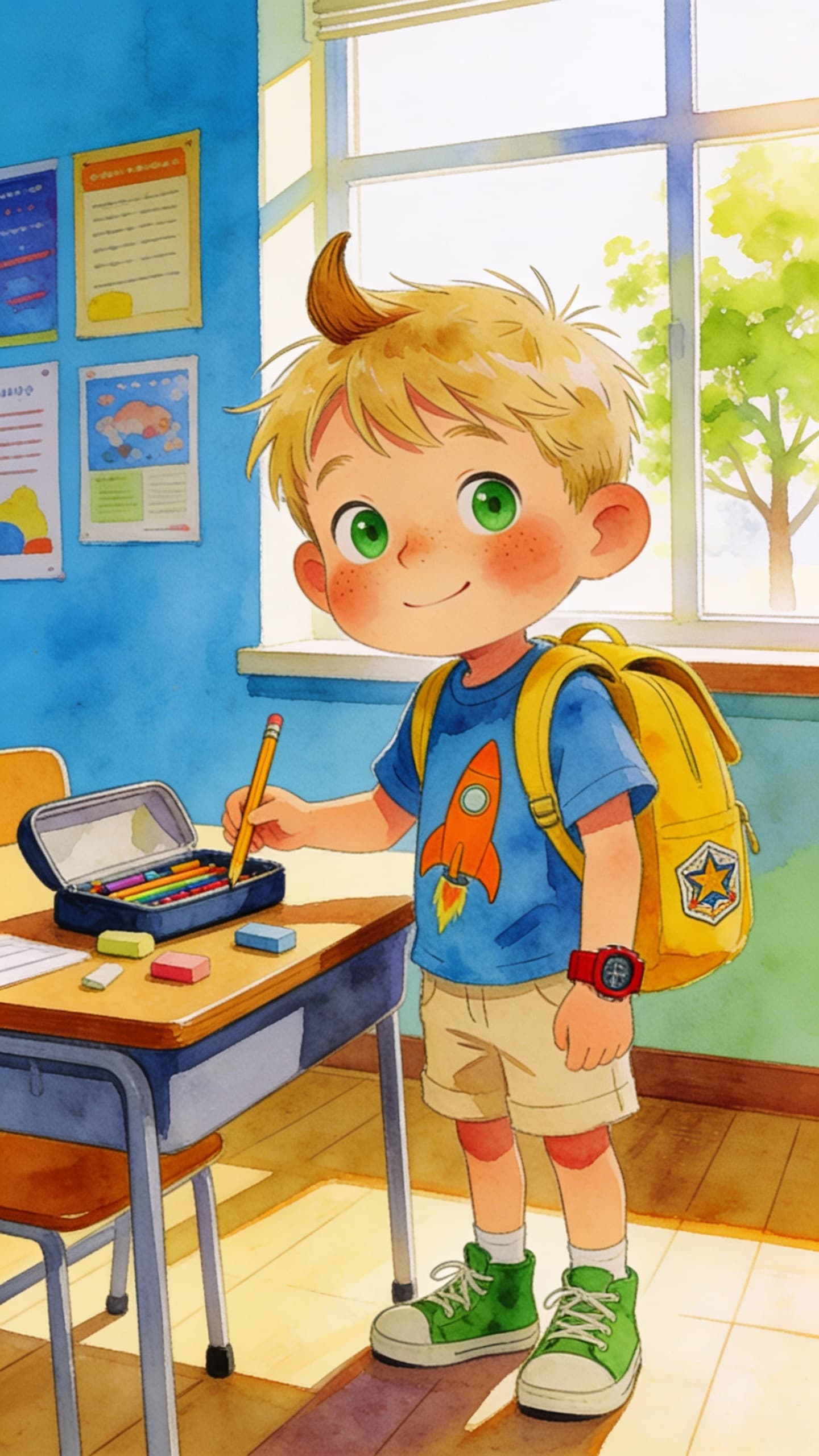 Scene illustration 3: Oliver and the Small Things Only He Notices