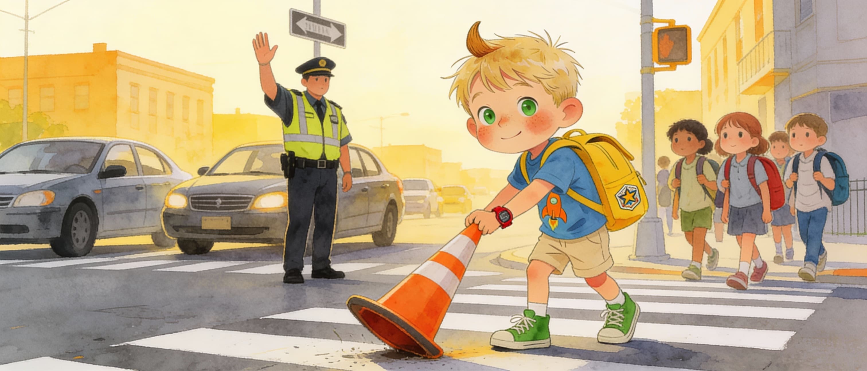 Scene illustration 5: Oliver and the Small Things Only He Notices