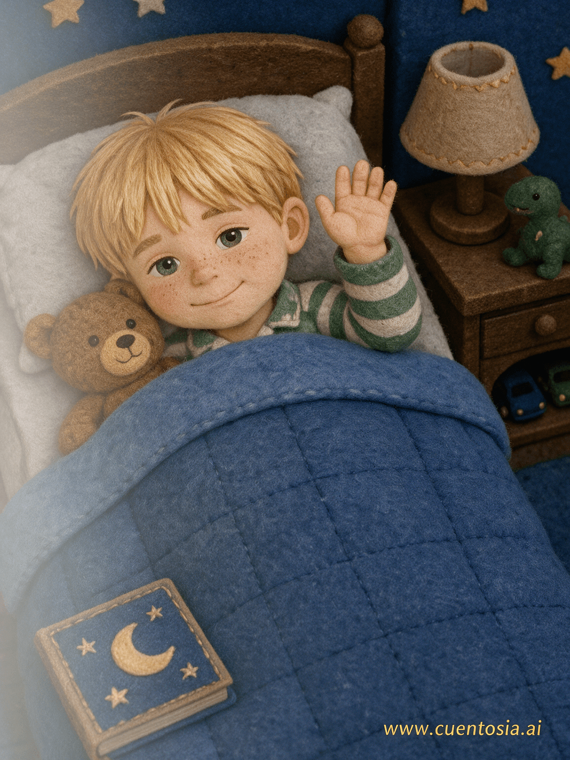 Back cover: When the Toys Say Goodnight