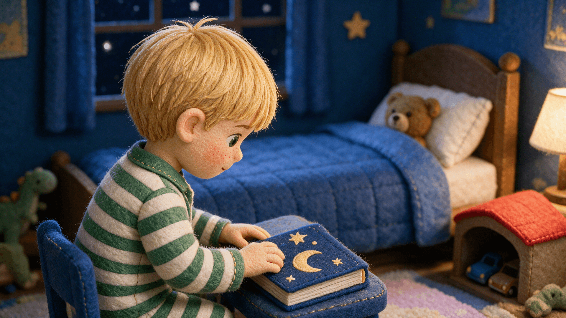 Scene illustration 4: When the Toys Say Goodnight