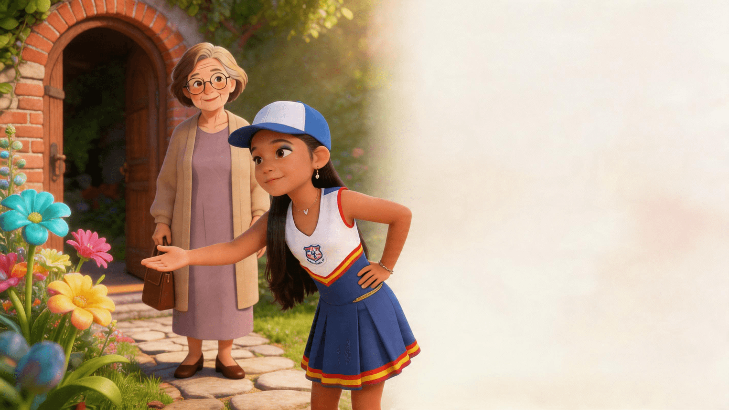 Ilustración de la escena 3: Aventuras de María José