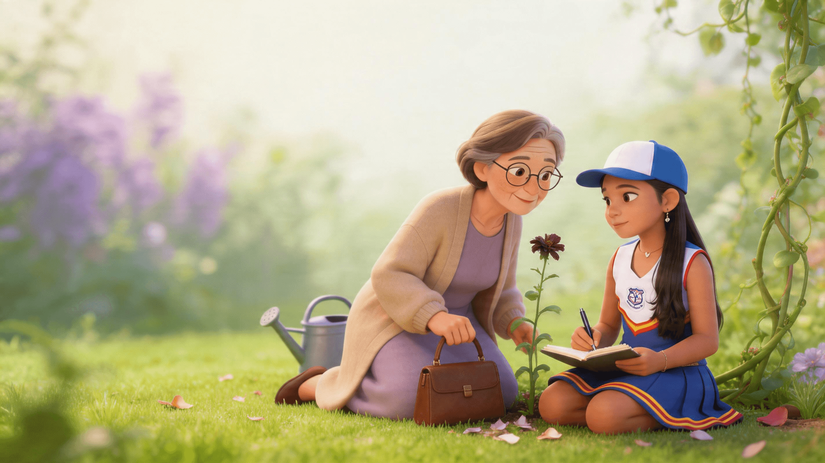 Ilustración de la escena 4: Aventuras de María José
