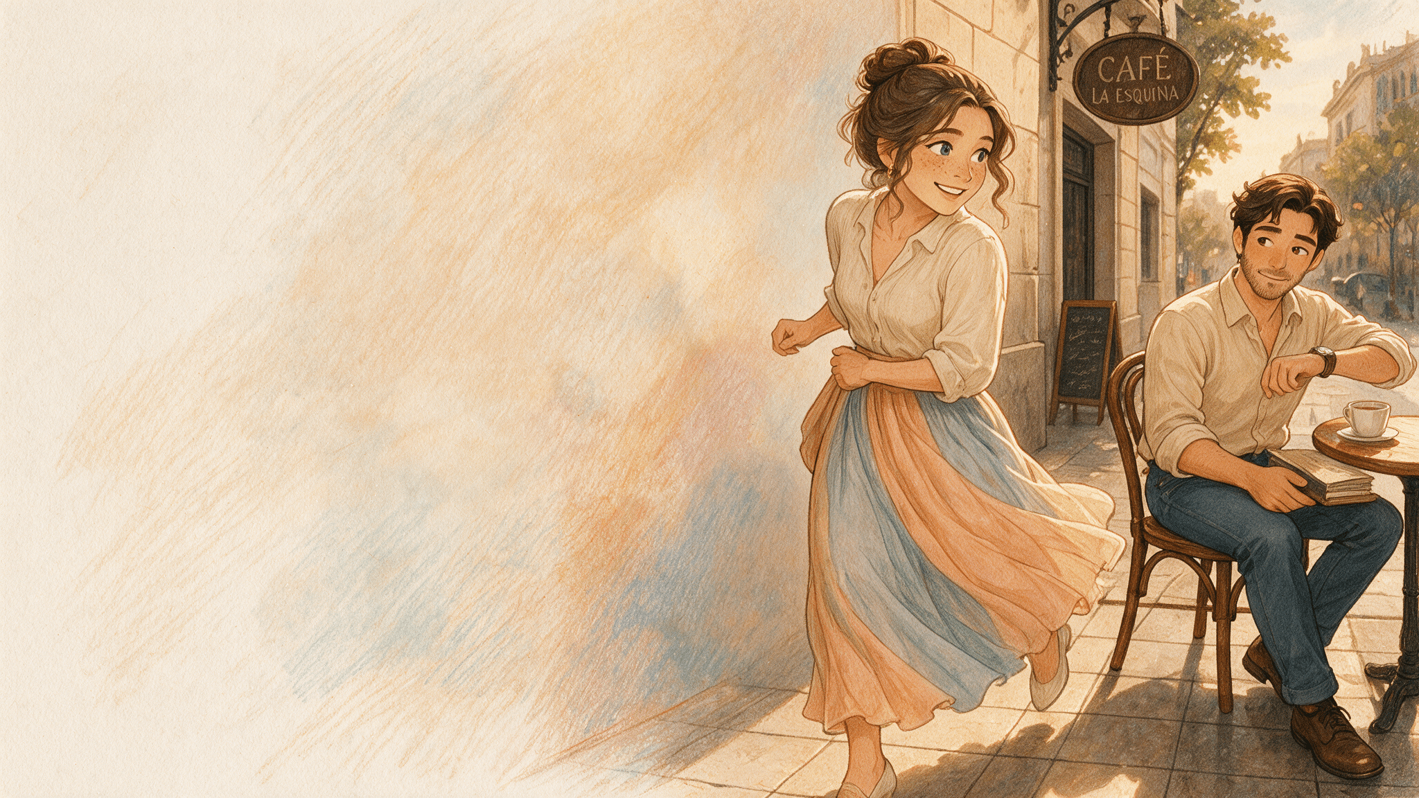 Ilustración de la escena 3: El día que eligieron para siempre