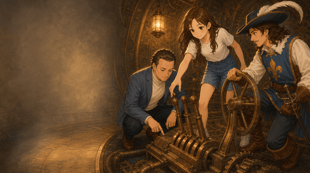 Illustration de la scène 8: Emma et son aventure à Paris