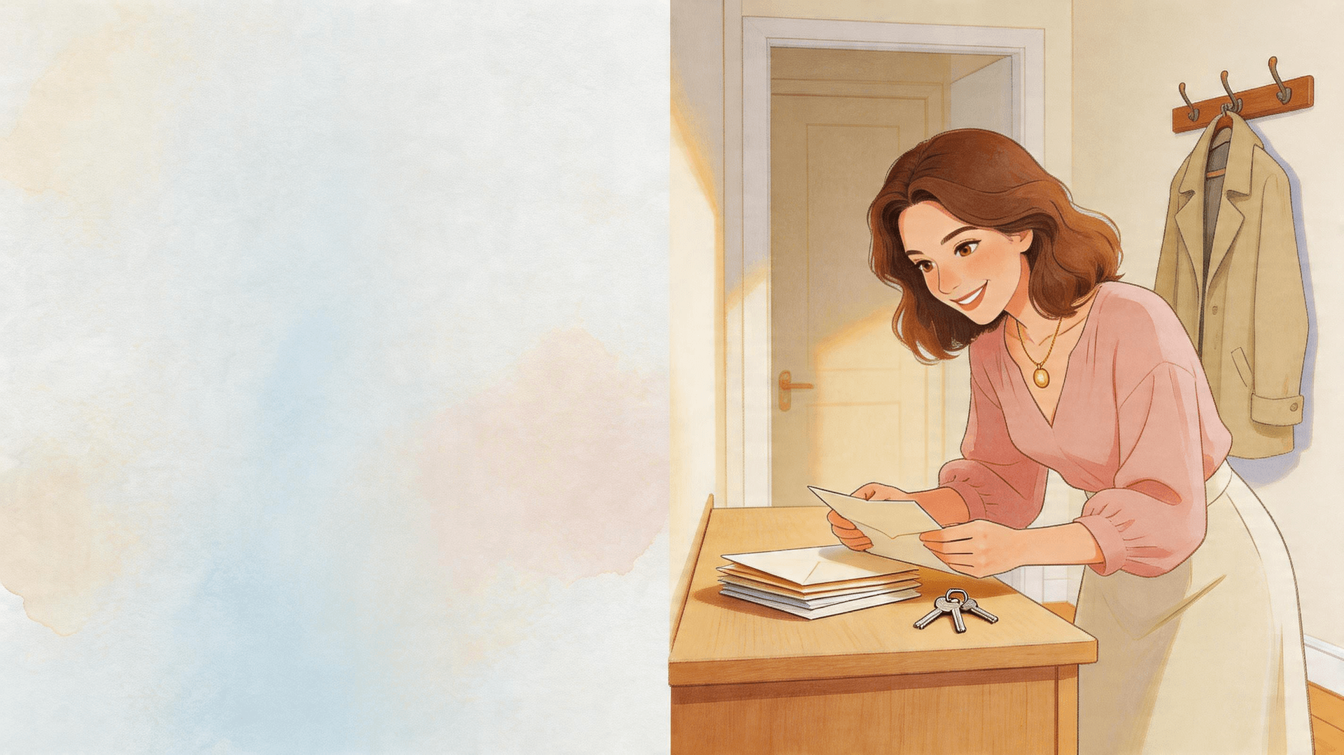 Ilustración de la escena 1: Diez mil amaneceres contigo