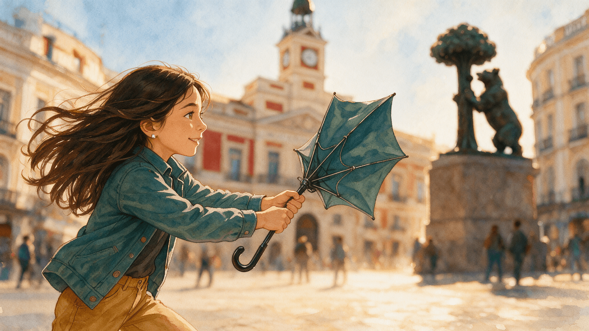Recuerdo de viaje — Una de sus escenas ilustradas