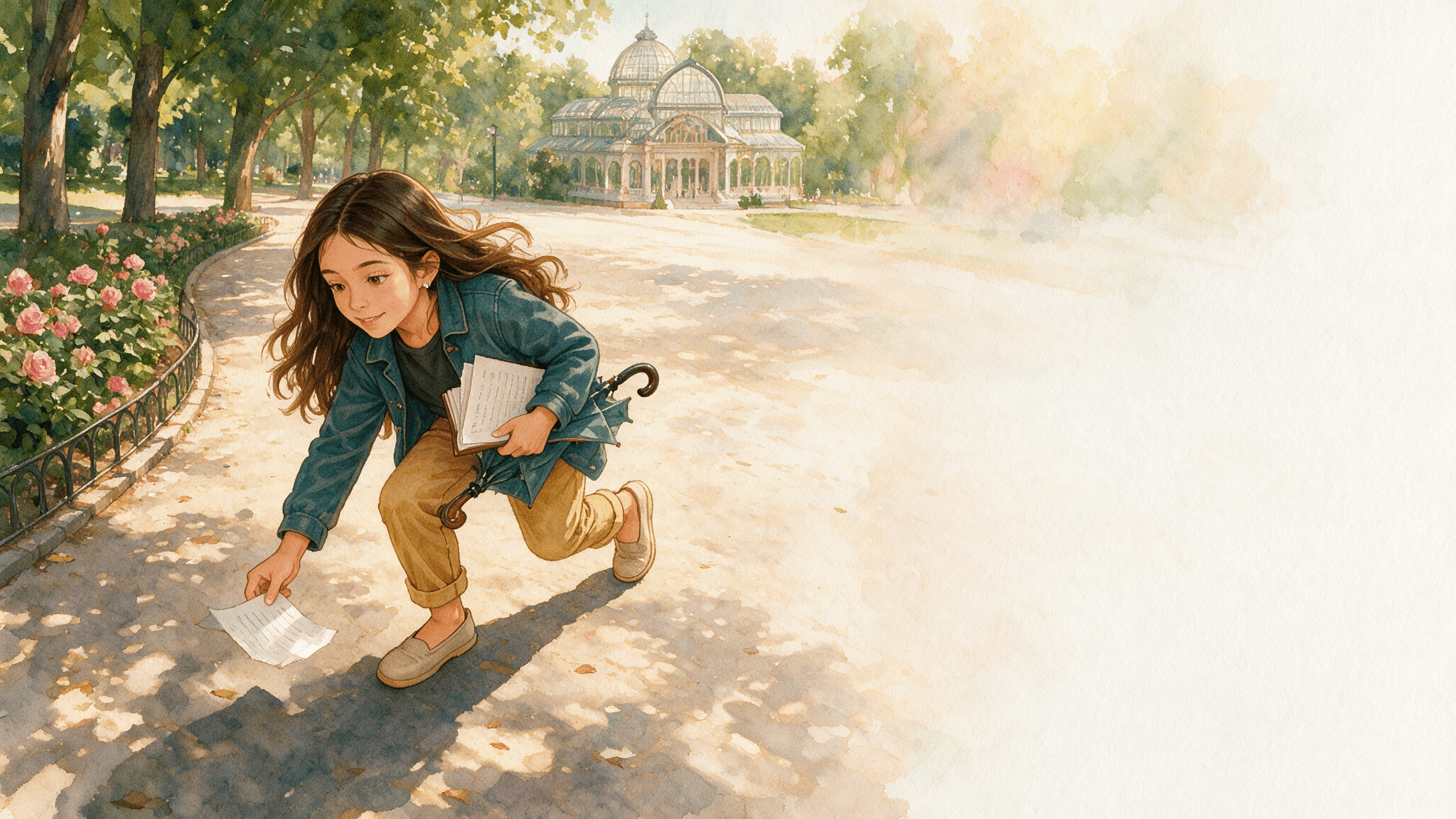 Ilustración de la escena 4: Emma en Madrid
