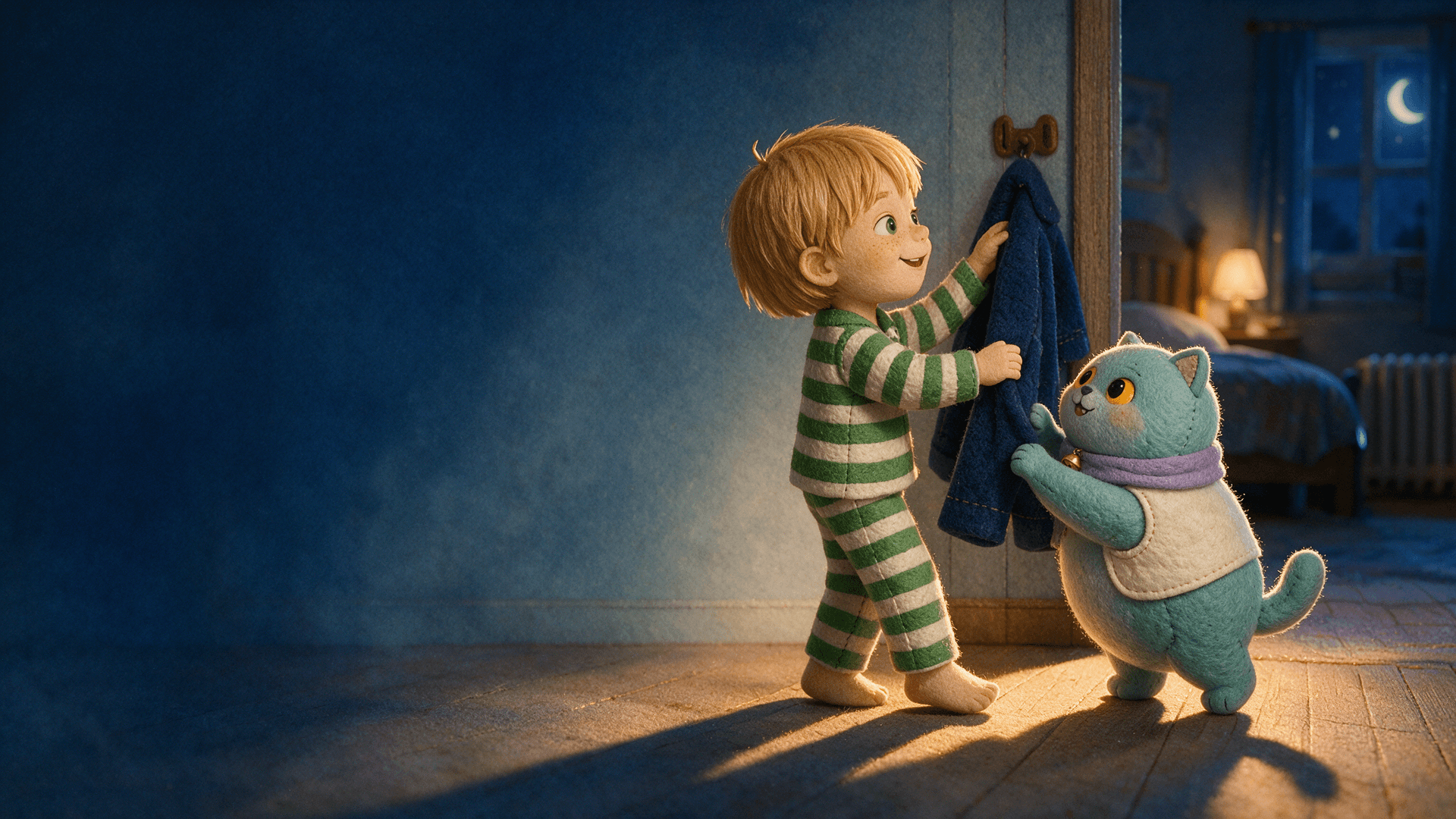 Scene illustration 3: The Dark Is Just Shy