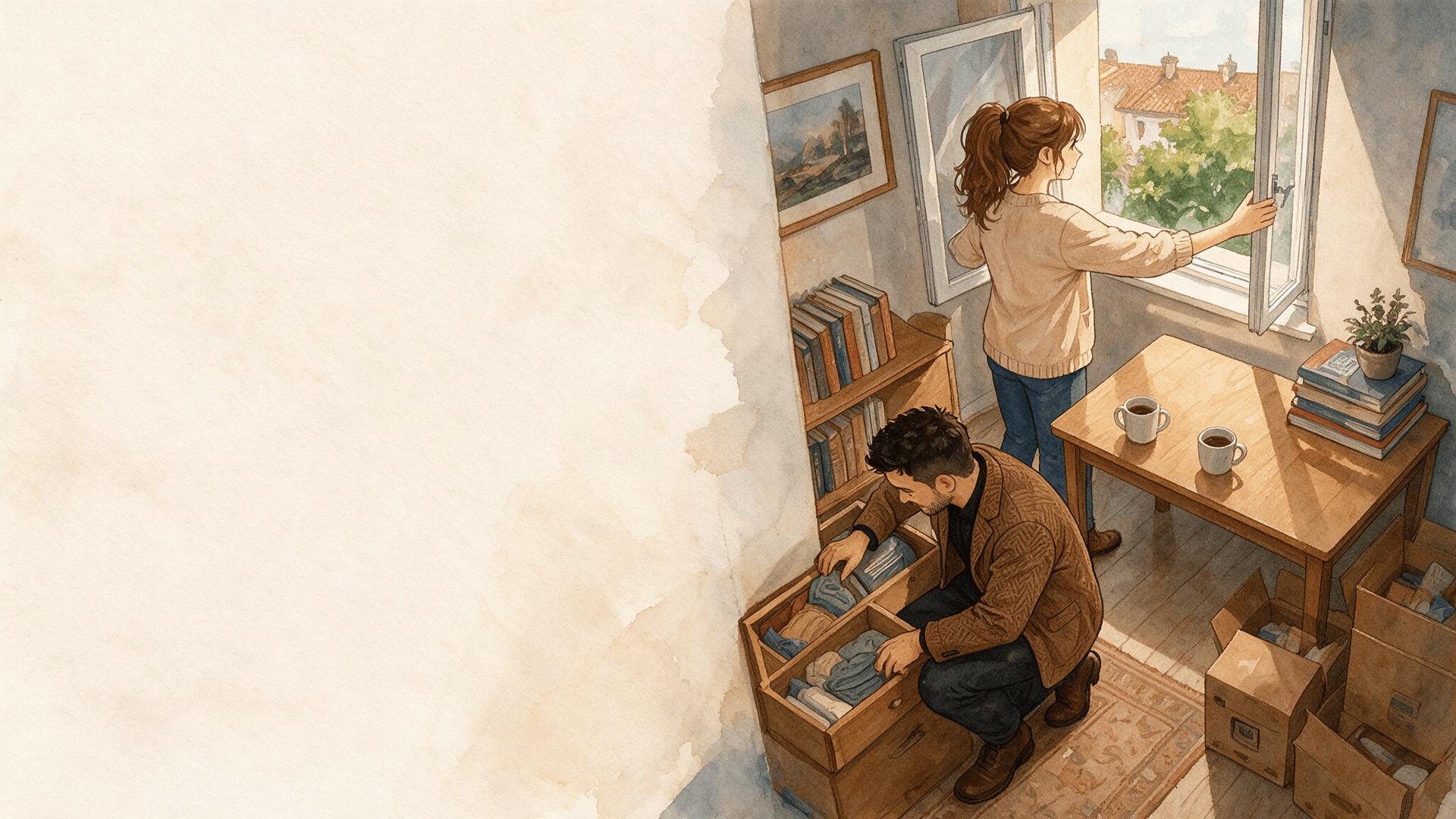Ilustración de la escena 3: Todo lo que pasó antes