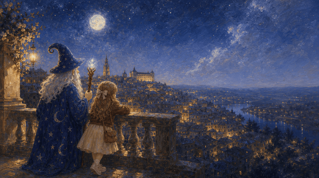 Illustration de la scène 11: Daphnée découvre Tolède