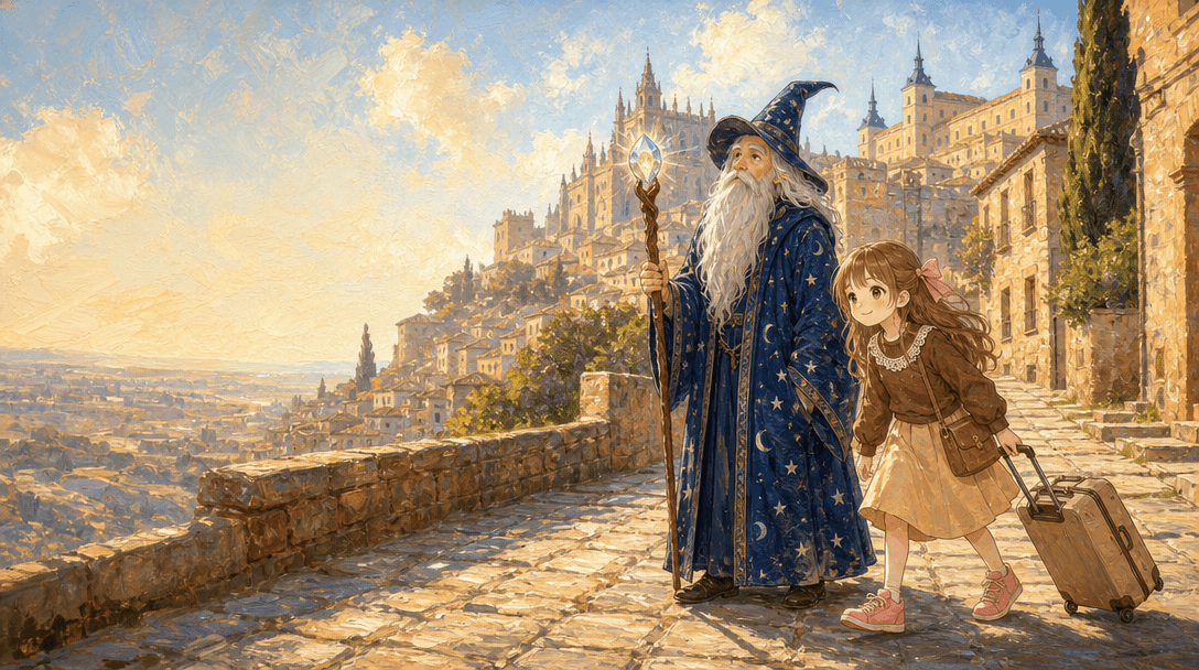 Illustration de la scène 2: Daphnée découvre Tolède