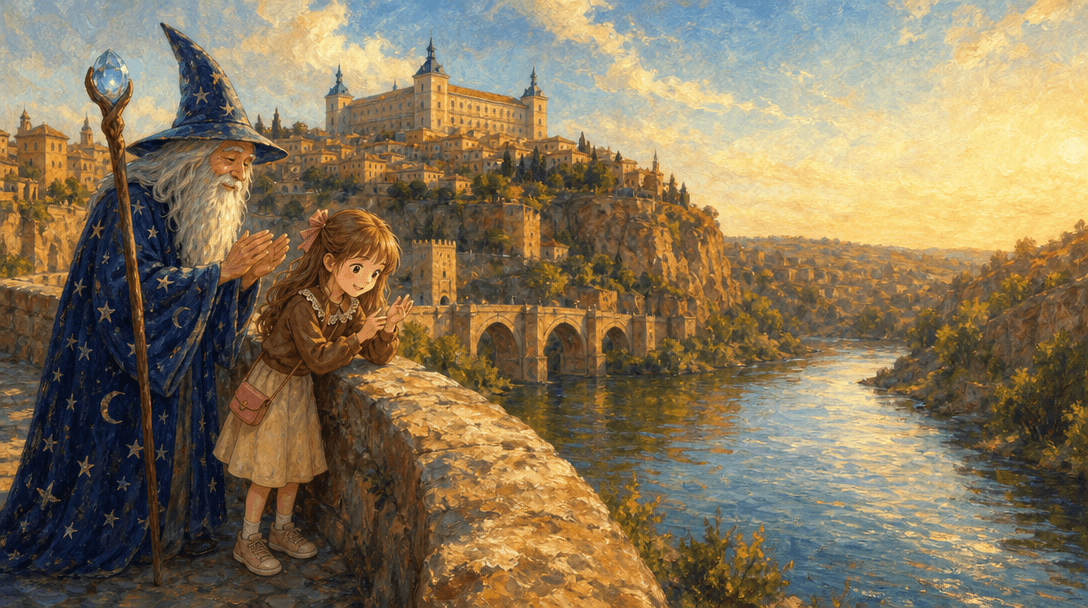 Illustration de la scène 7: Daphnée découvre Tolède