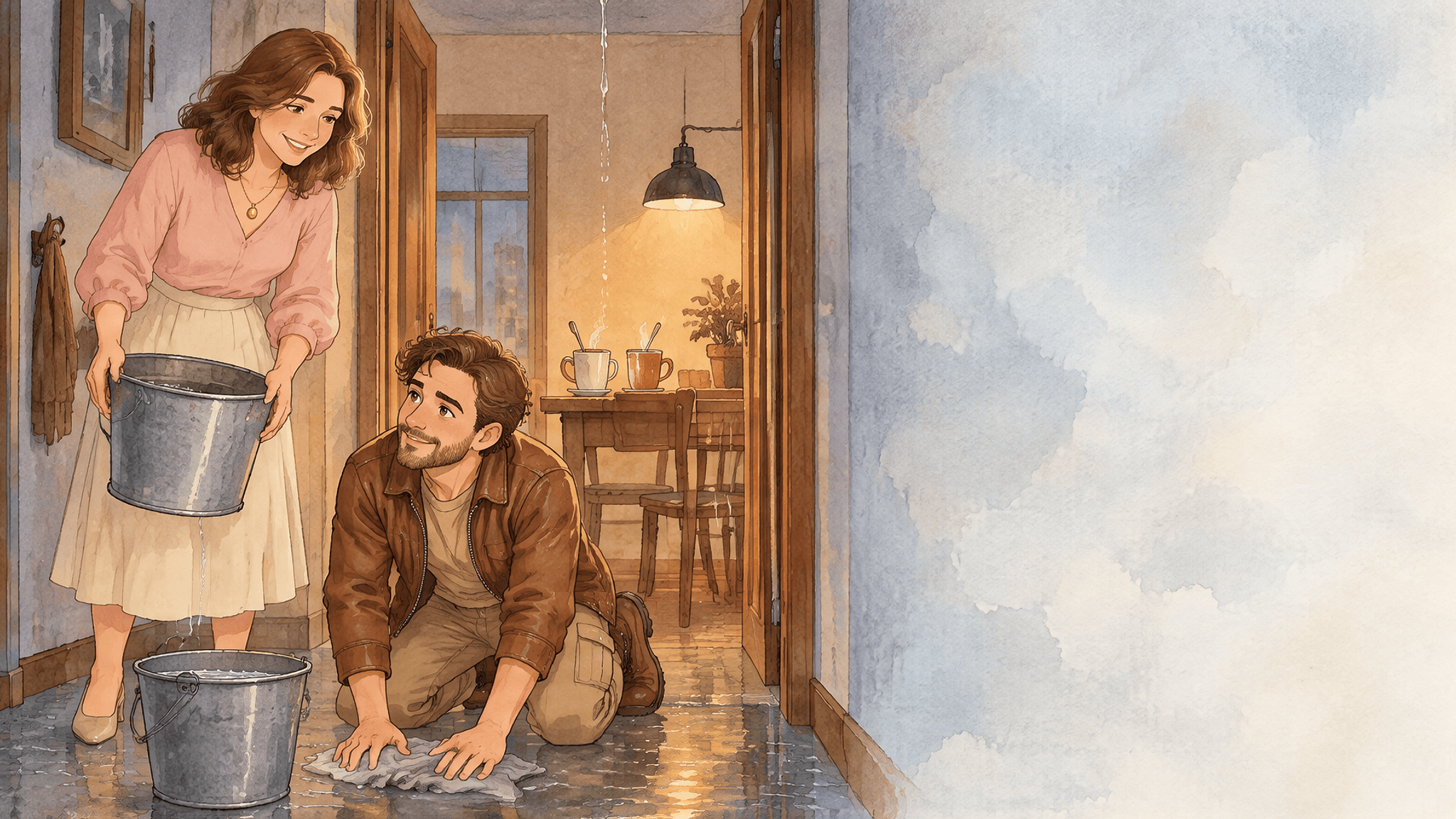 Ilustración de la escena 6: Diez mil cosas pequeñas