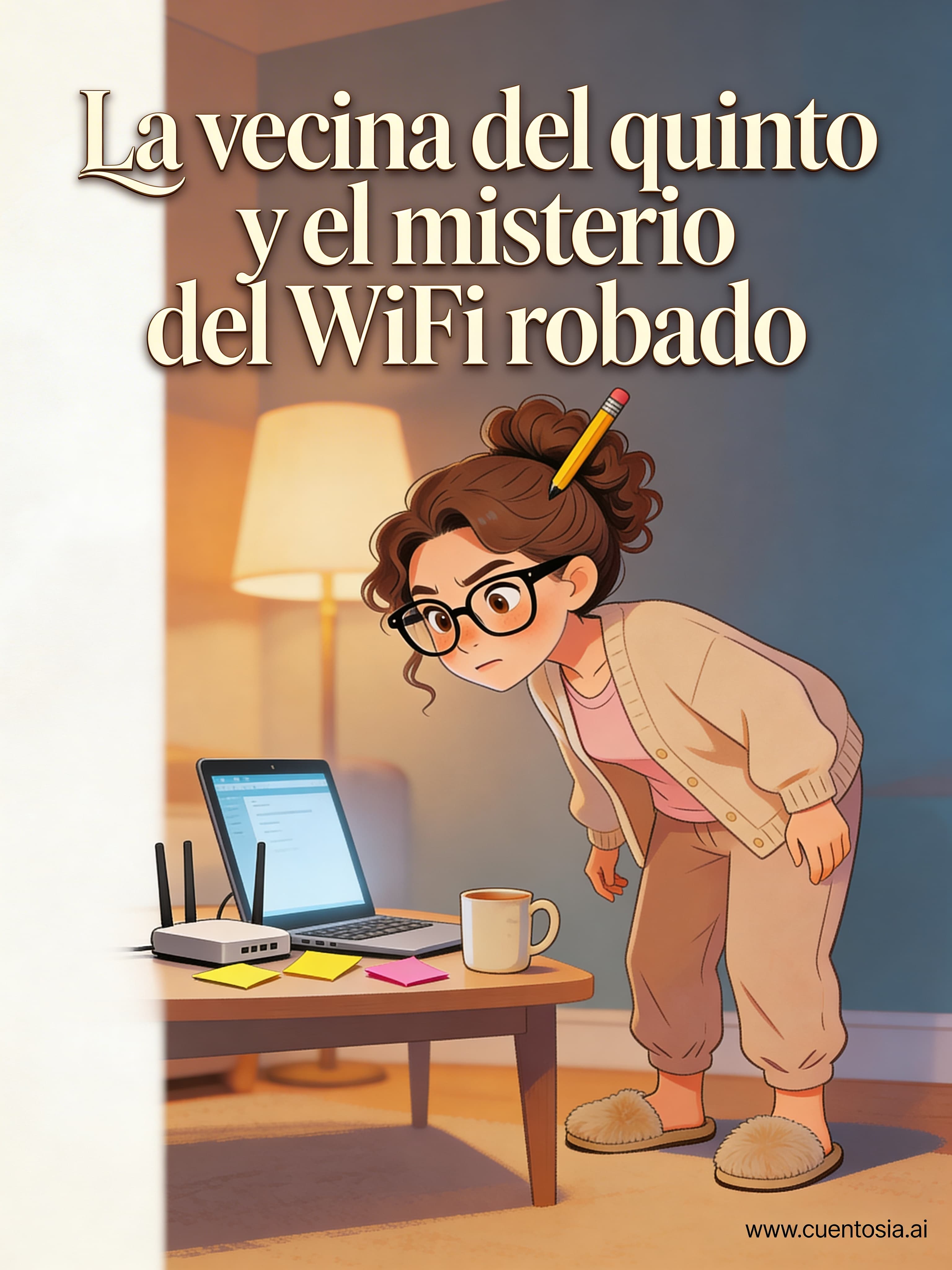 La vecina del quinto y el misterio del WiFi robado: un cuento de humor con final inesperado