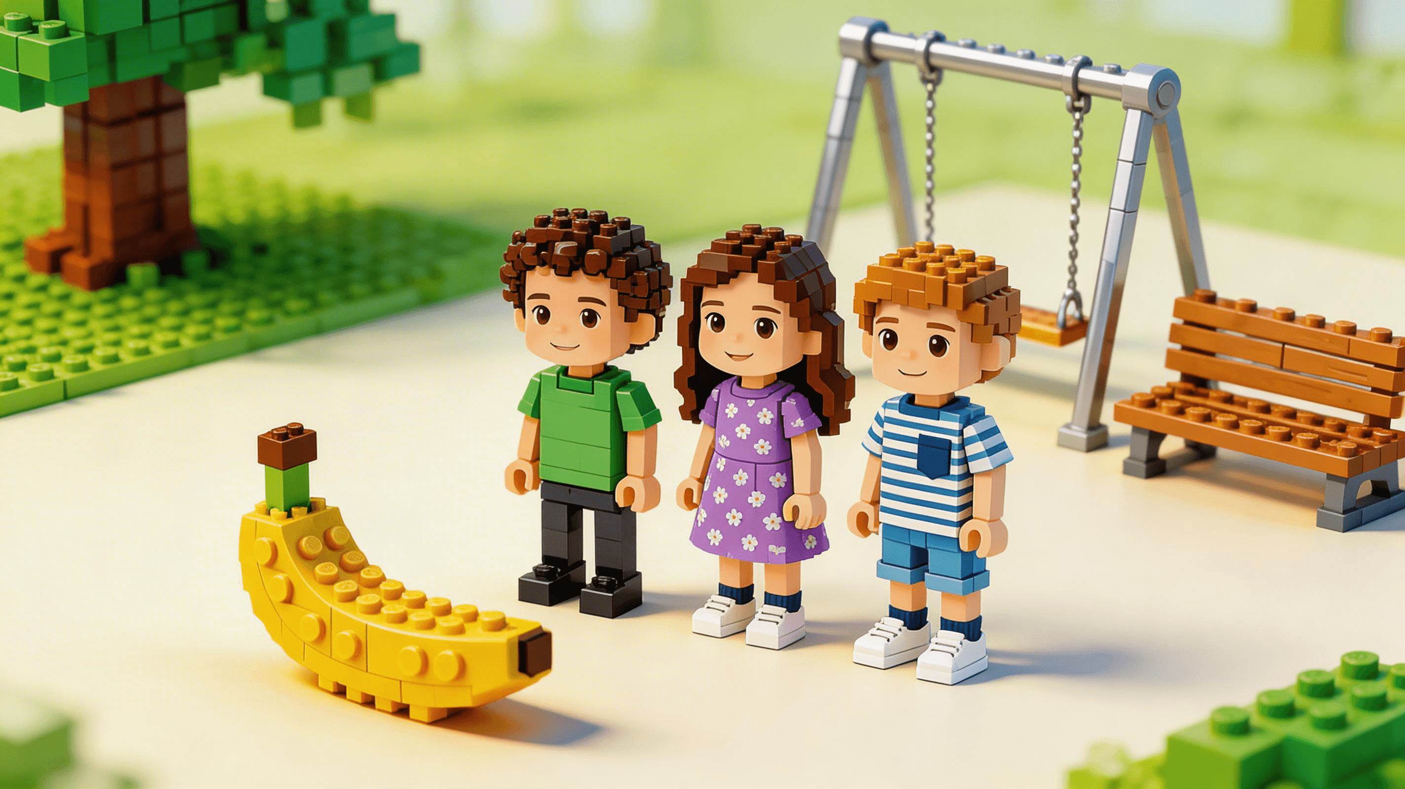Ilustración de la escena 1: Hugo, Emma y el árbol que pedía ayuda