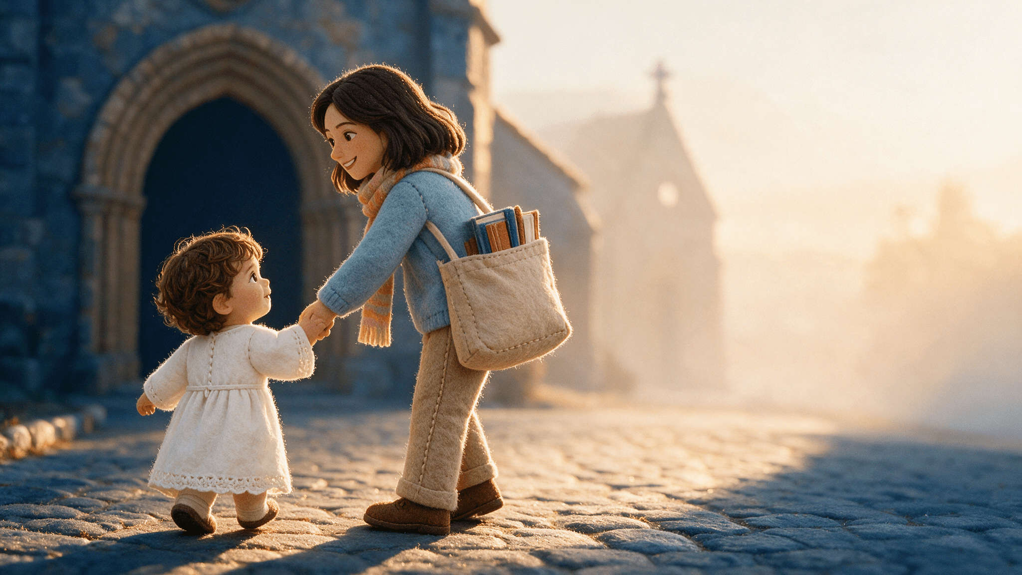 Bautizo — Una de sus escenas ilustradas
