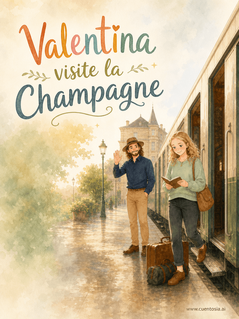 Couverture: Valentina visite la Champagne