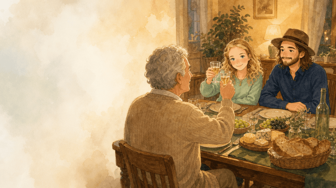 Illustration de la scène 6: Valentina visite la Champagne