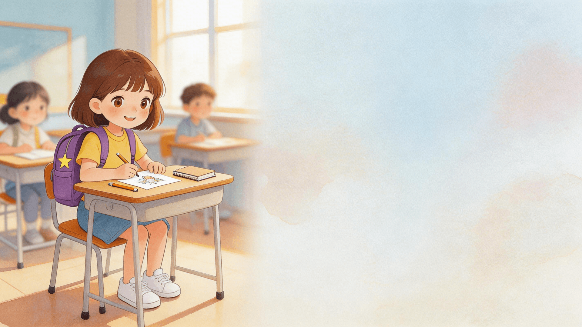 Ilustración de la escena 2: Martina y las palabras que duelen