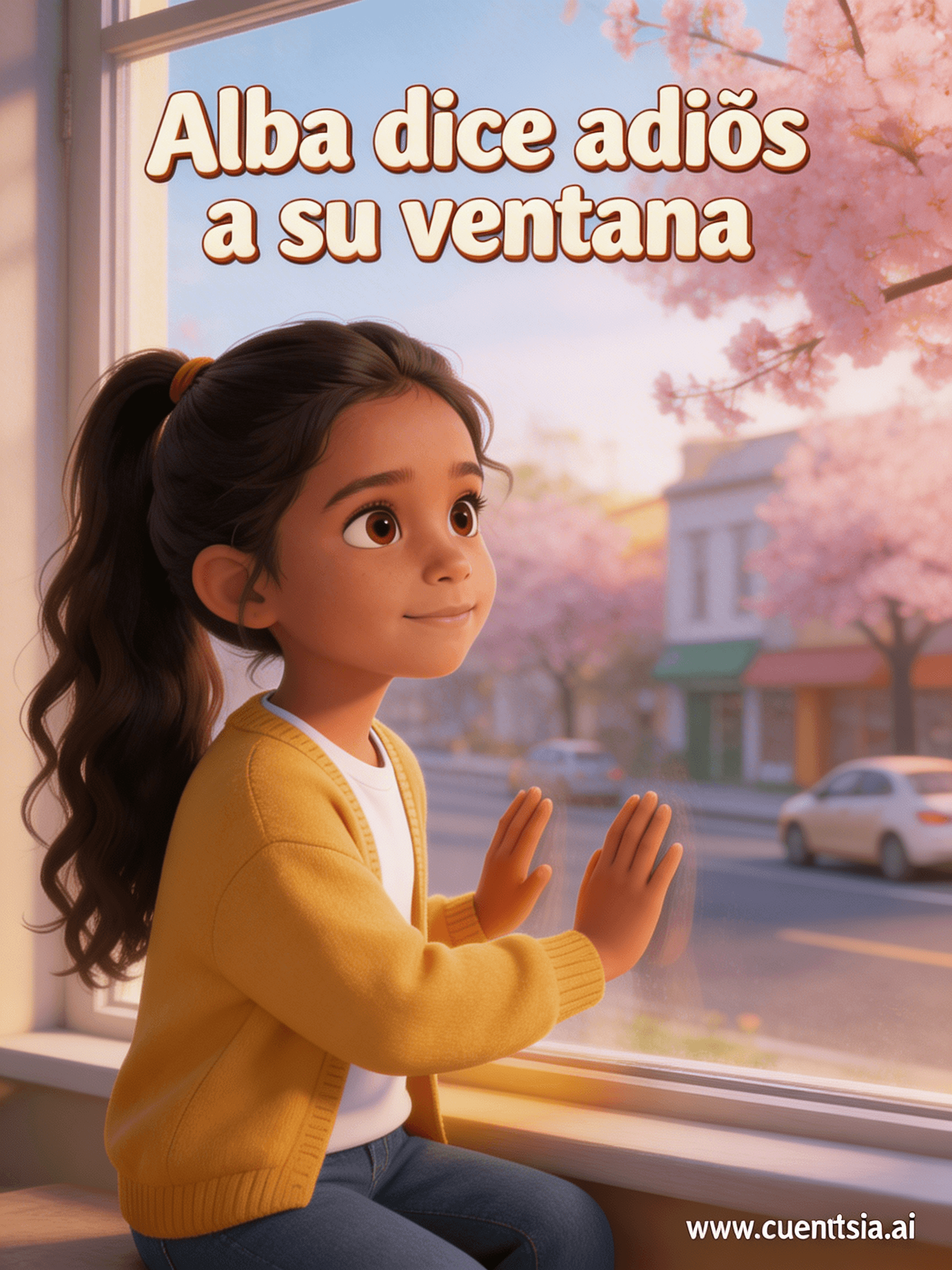 Alba dice adiós a su ventana