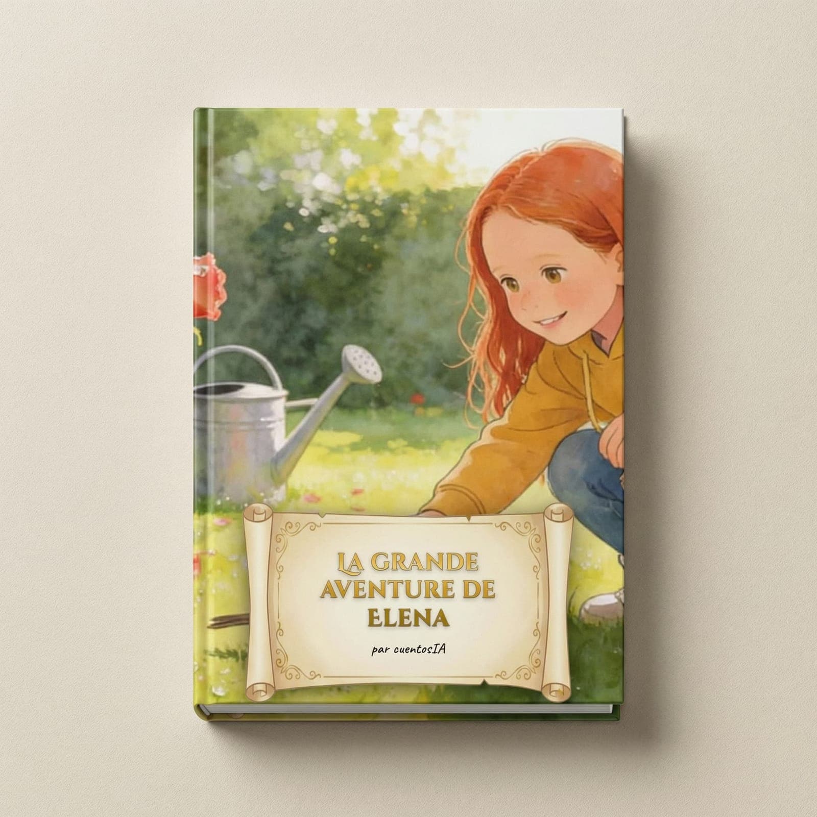 Livre d'histoire personnalisé imprimé