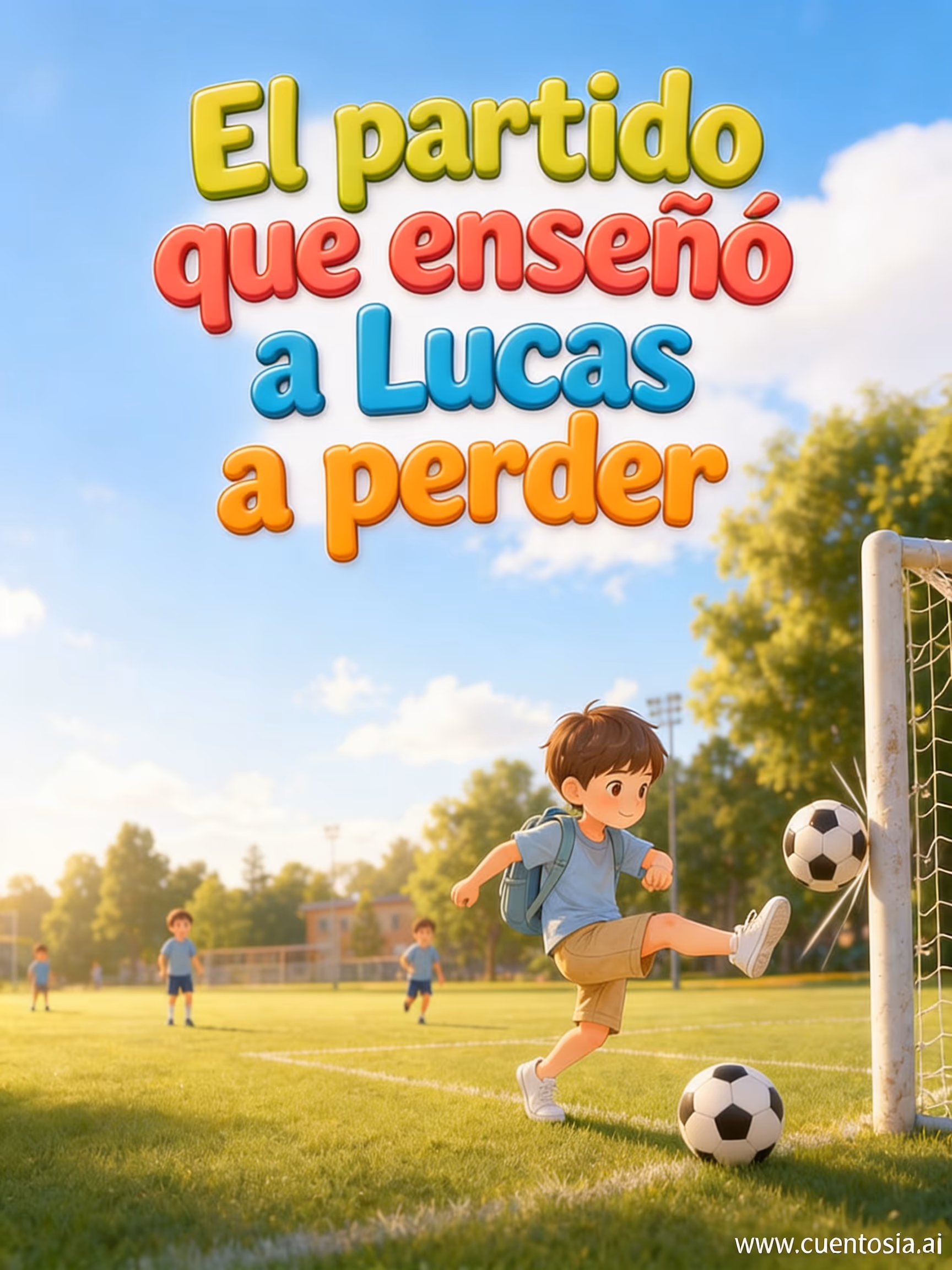 Lucas y el partido que le enseñó a perder